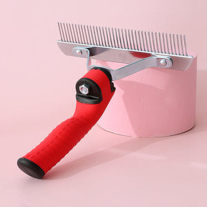 Transform Your Pet Grooming Routine with the Extra Large Pet Rake Comb Deshedding Brush