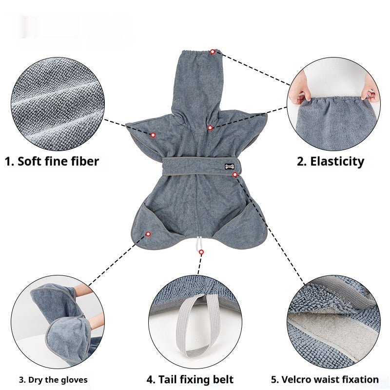 Why Your Pet Deserves the Best: Introducing the Pet Quick Dry Cotton Bath Towel