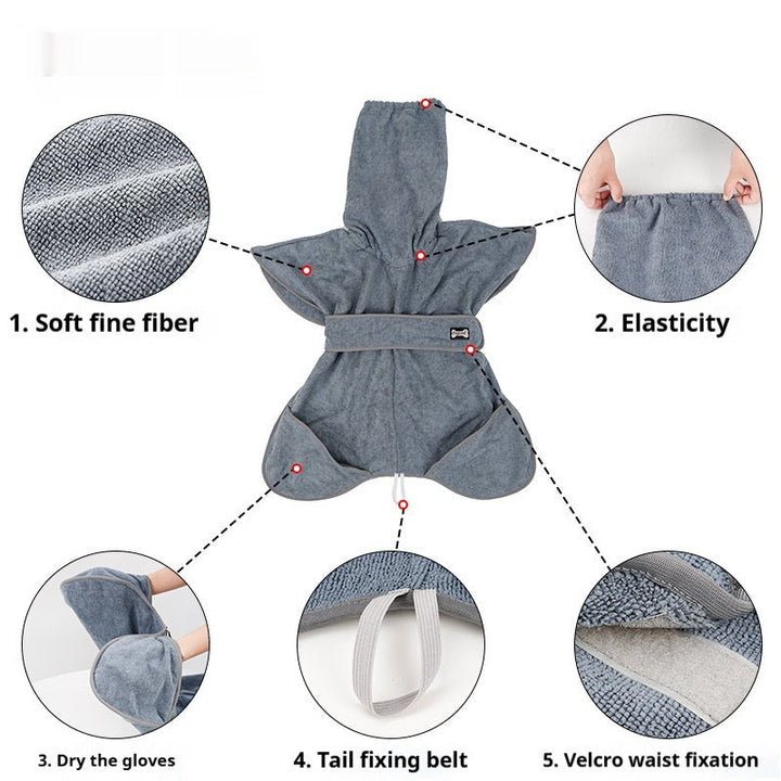 Why Your Pet Deserves the Best: Introducing the Pet Quick Dry Cotton Bath Towel