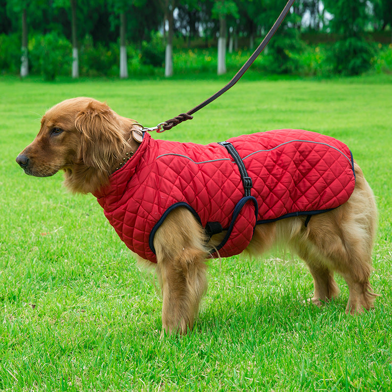 Pet Adjustable Warm Cotton Jacket: The Ultimate Winter Companion for Your Furry Friend
