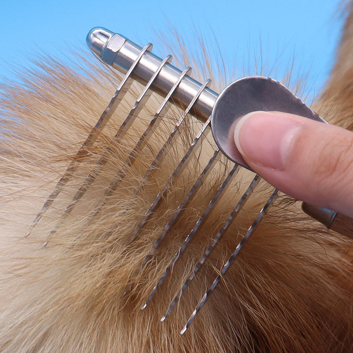 The Ultimate Pet Grooming Brush: Say Goodbye to Loose Fur!